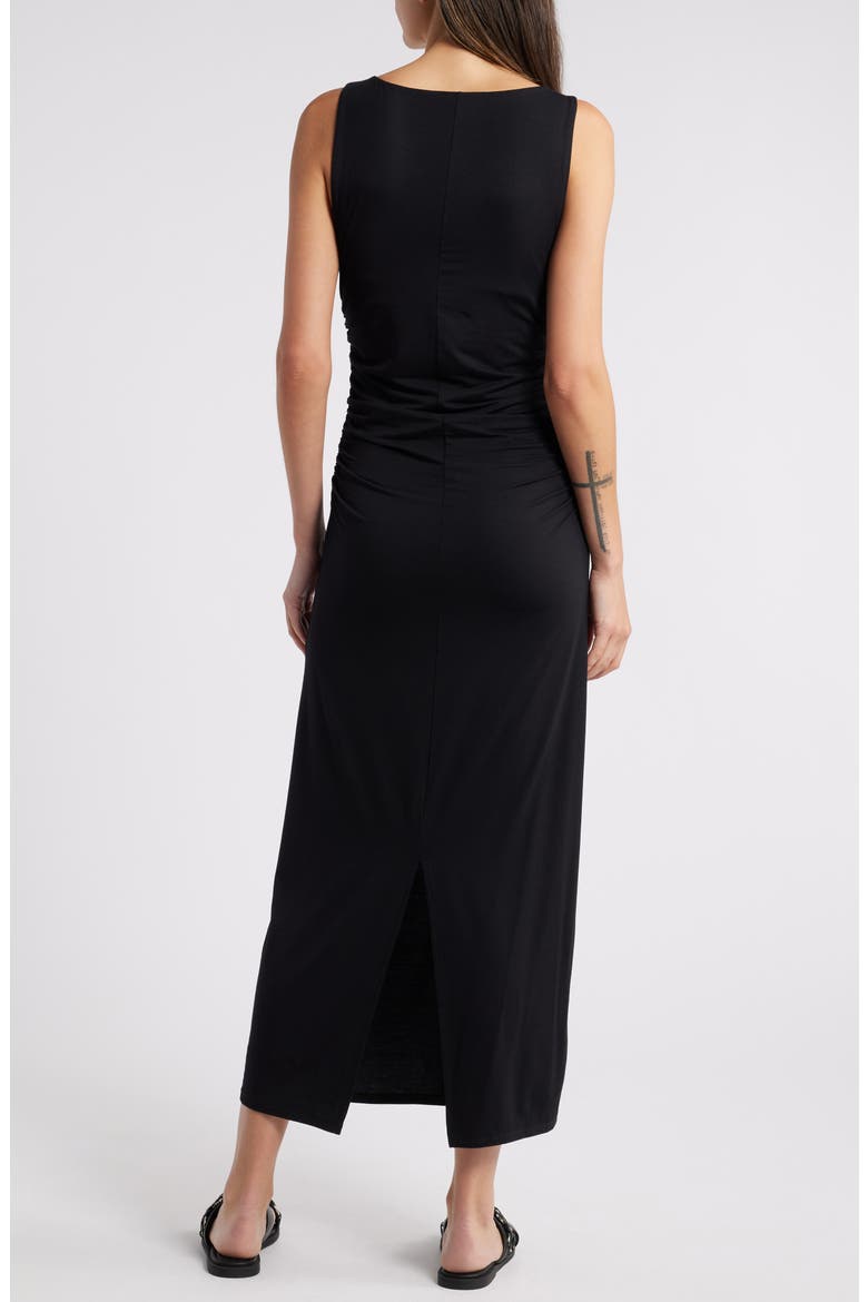 Luca Sleeveless Stretch Dress, Alternate, color, BLACK