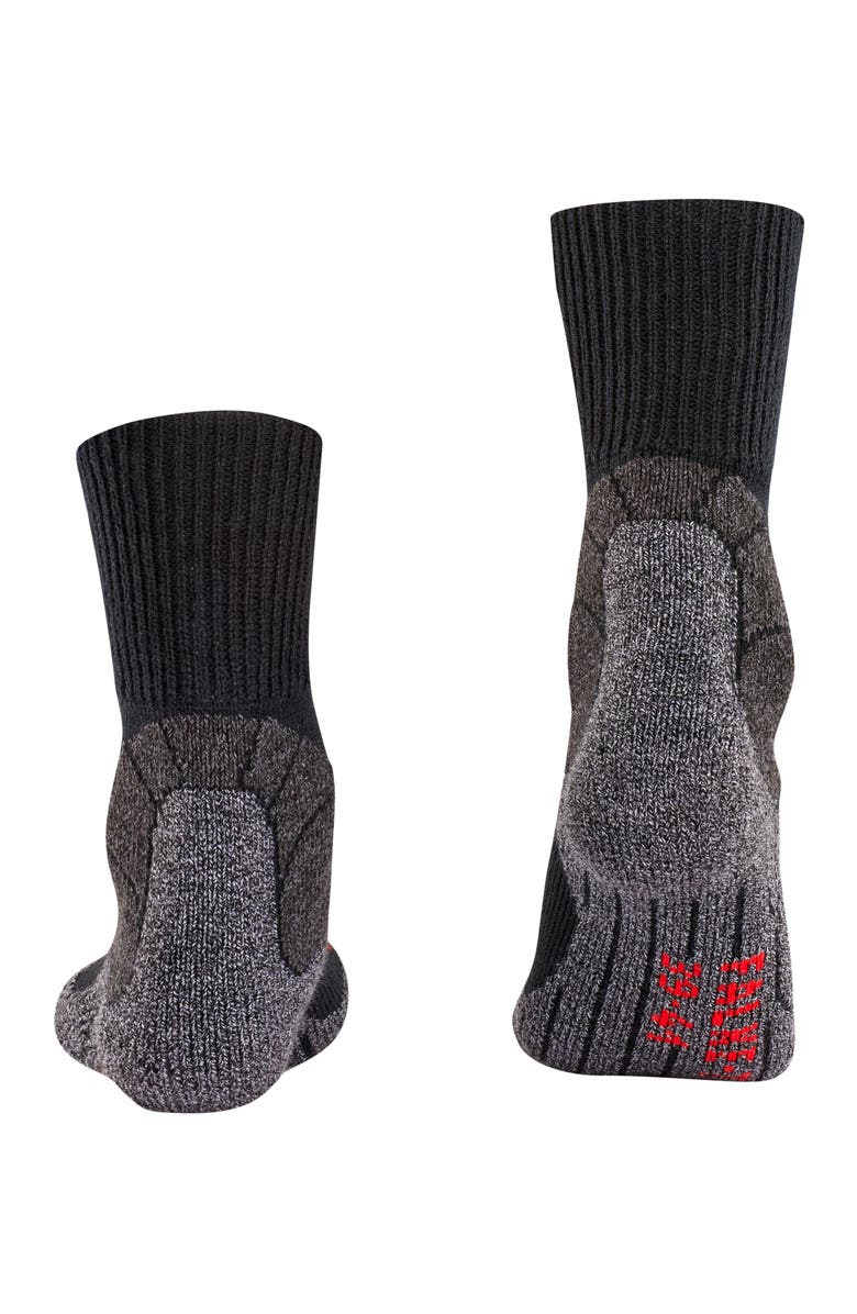 Falke TK1 Adventure Hiking Socks, Alternate, color, Black-Mix
