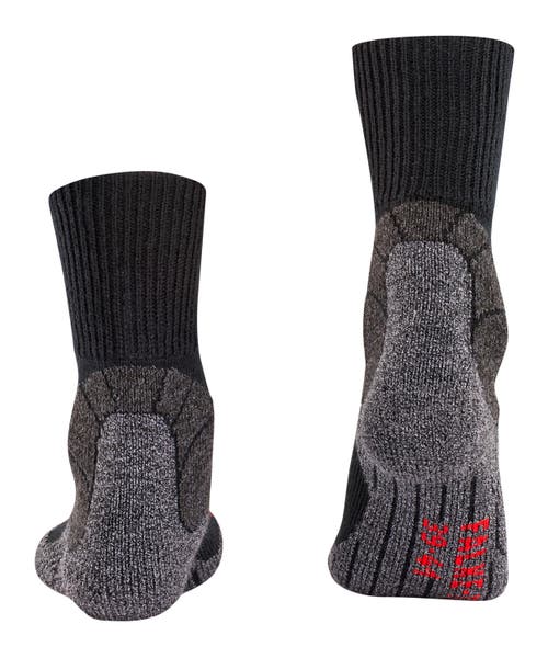 Falke Tk1 Adventure Hiking Socks In Black