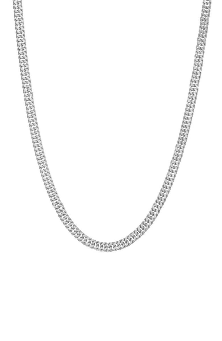FZN Double Curb Chain Necklace, Main, color, 