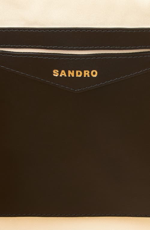 Sandro Canvas Tote Bag