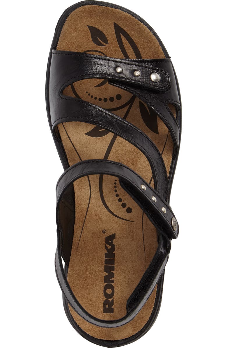 Romika<sup>®</sup> Ibiza 70 Sandal, Alternate, color, Black Leather