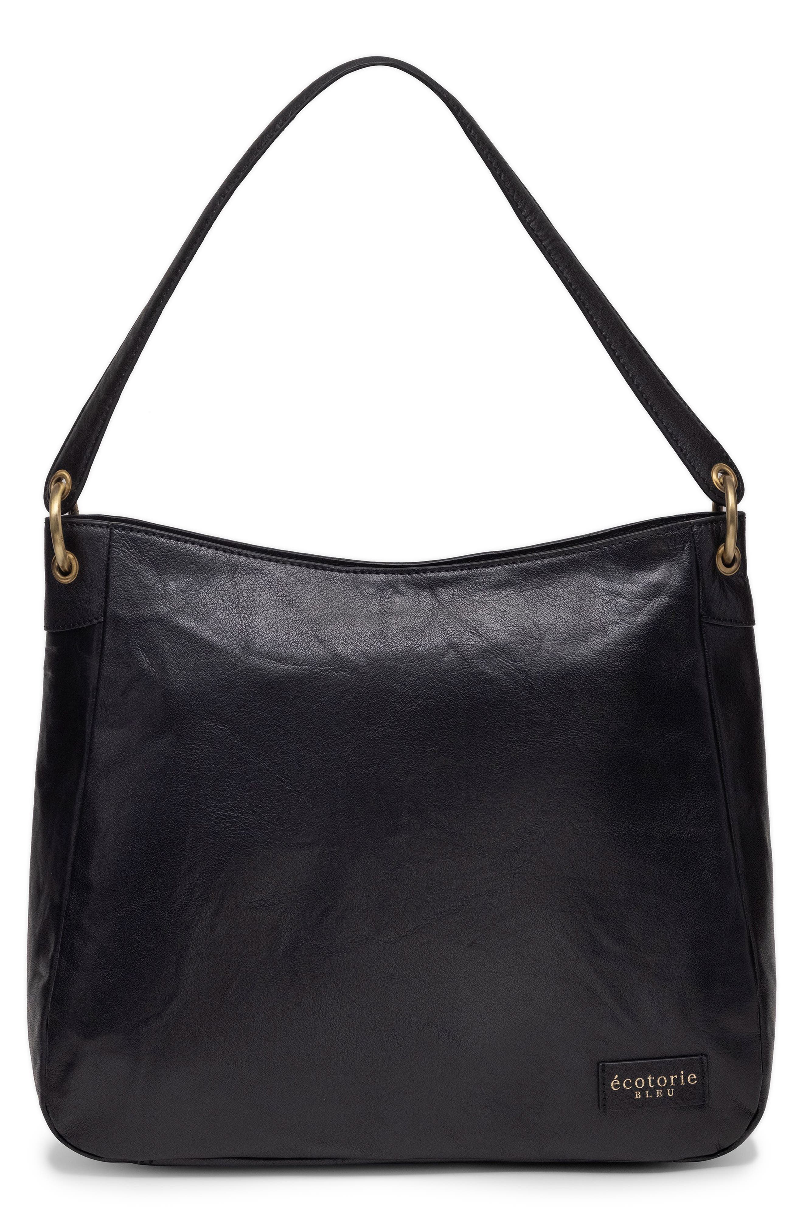 Écotorie Johnson Shoulder Bag, Main, color, Black