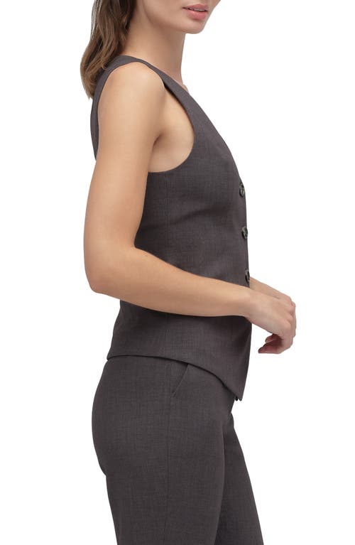 Favorite Daughter The Jones Vest In Brown