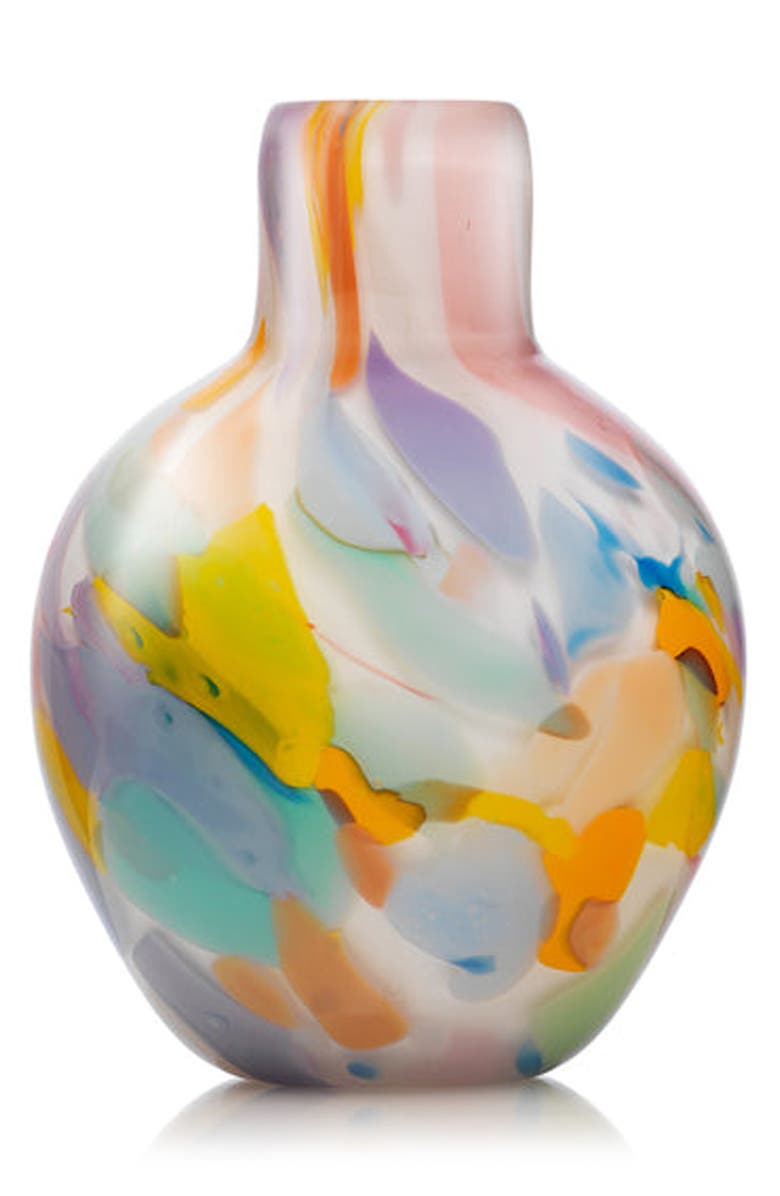 MISETTE Handblown Glass Vase, Main, color, 