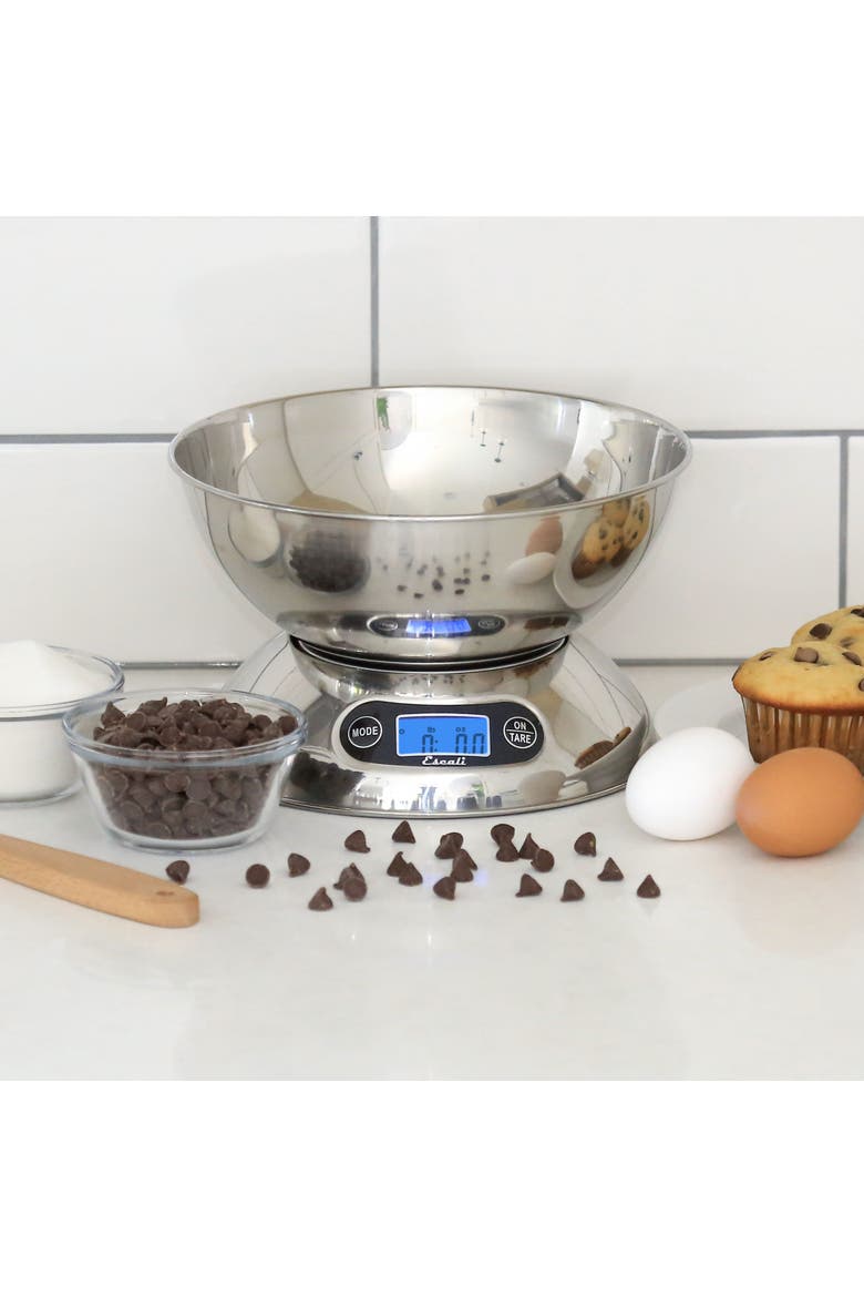 Rondo Stainless Steel Scale, Alternate, color, Stainless Steel