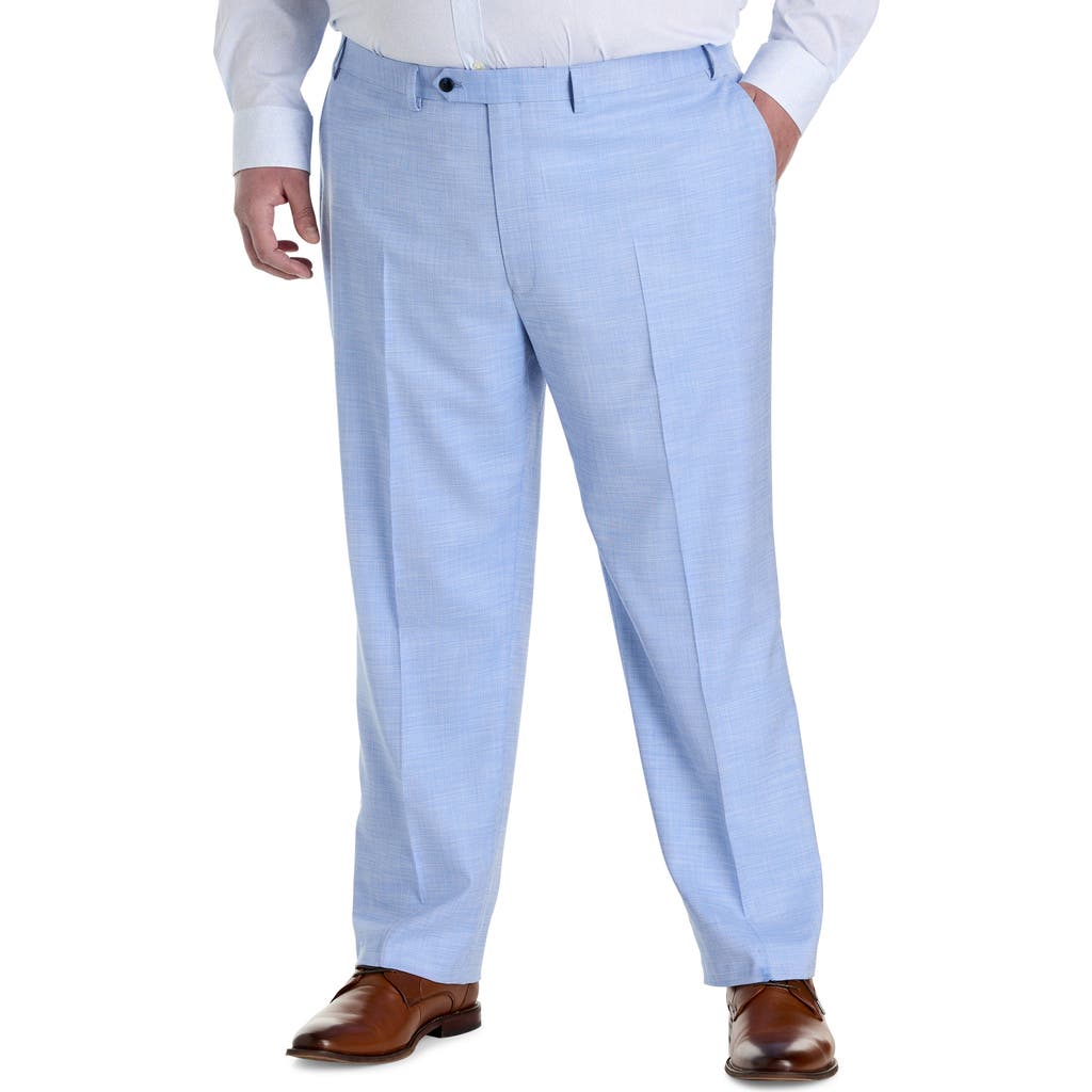 Michael Kors Big & Tall Textured Solid Suit Pants
