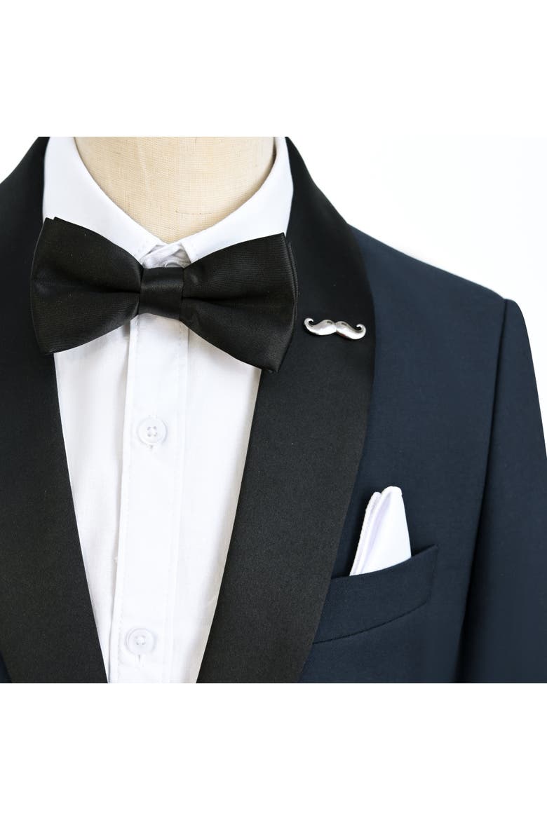 Shawl Lapel Suit, Alternate, color, Navy
