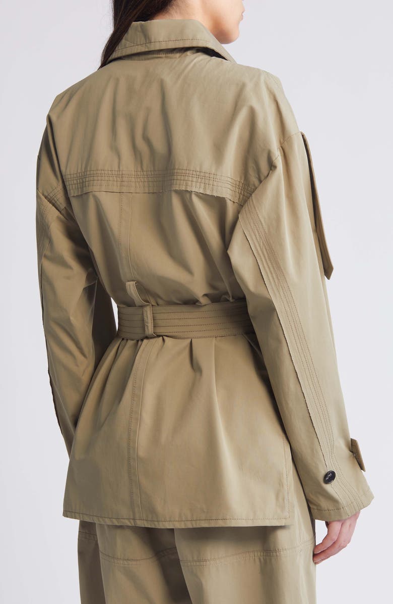 NACKIYÈ x Liberty London Pera Cotton Trench Top, Alternate, color, 