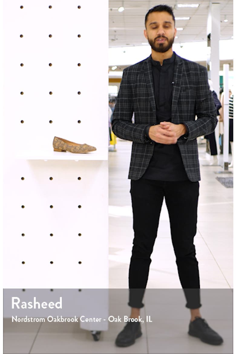 Luna Pointy Toe Flat video