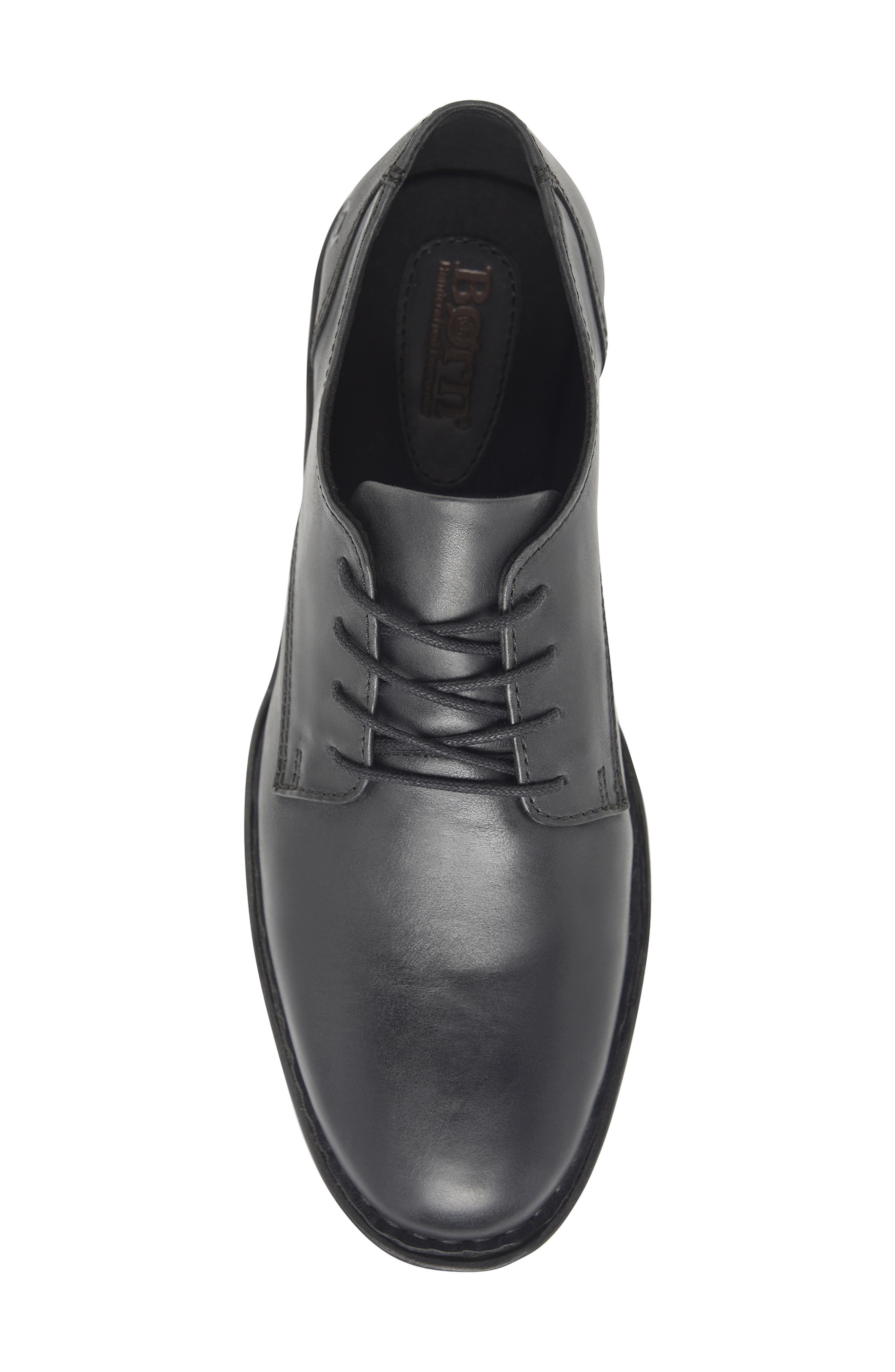 Børn Ryker Plain Toe Derby, Alternate, color, Black