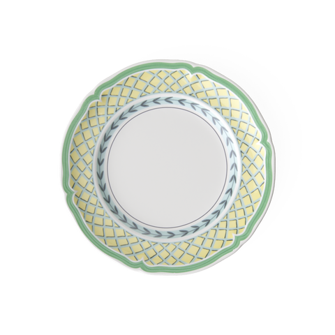 French Garden Orange Appetizer/Dessert Plate