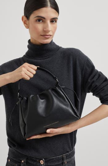 Small Soft Leather Mellow Bucket bag