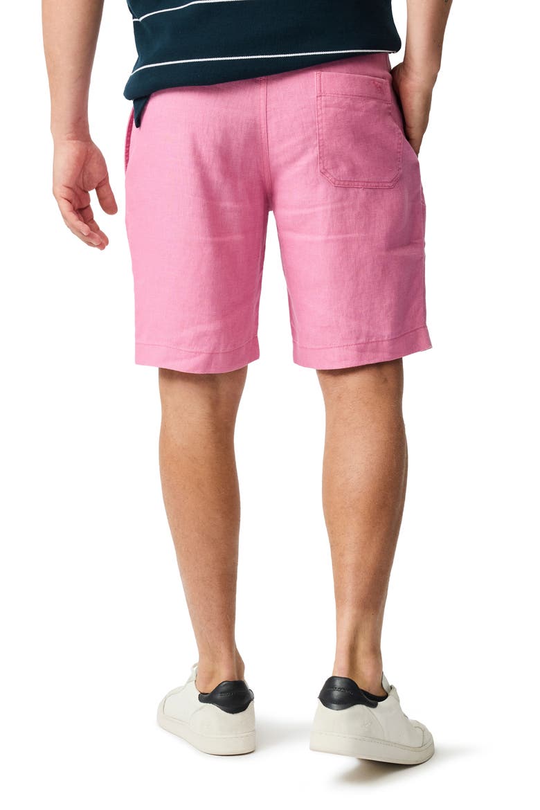 Linen Shorts, Alternate, color, GERANIUM