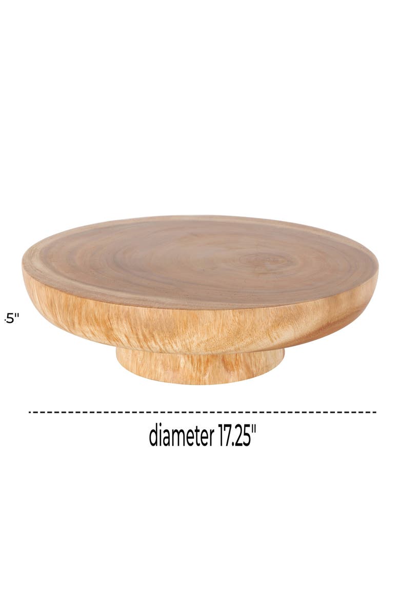 Wooden Decorative Bowl, Alternate, color, BROWN