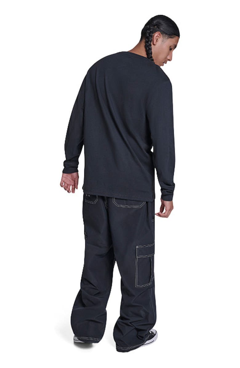 Converse Cons Long Sleeve Tee, Alternate, color, Converse Black