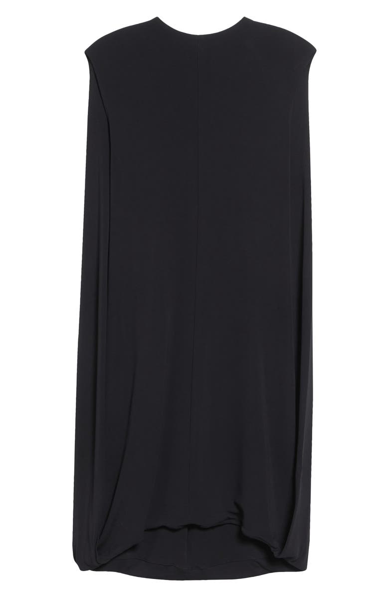 Alexander Wang Drape Back Minidress, Alternate, color, Black