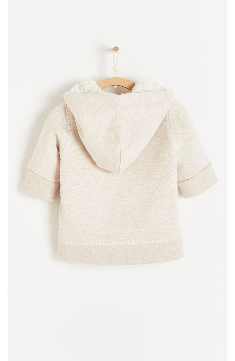 Babycottons Mundi Fleece & Teddy Fleece Hoodie, Alternate, color, 