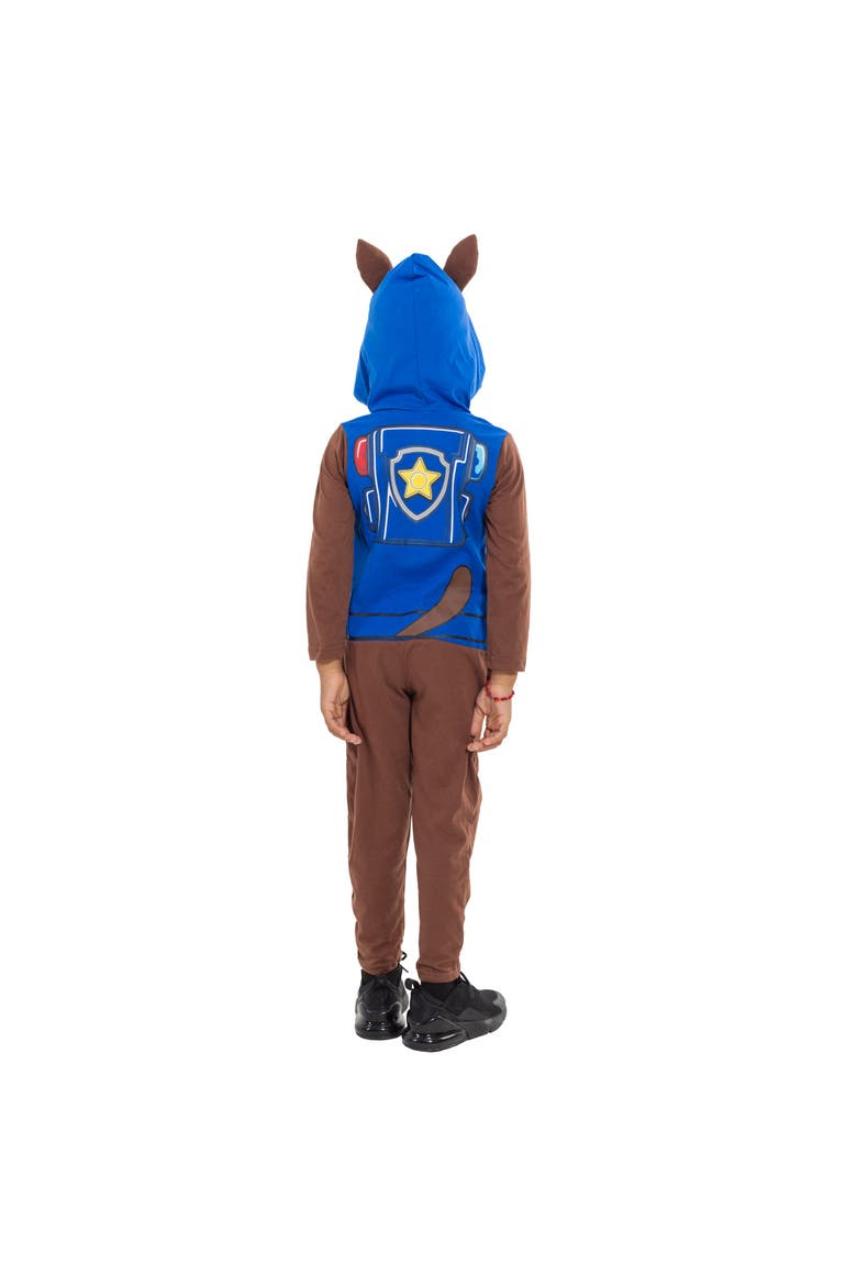 Paw Patrol One Piece Coverall, Alternate, color, Blue Brown Chase