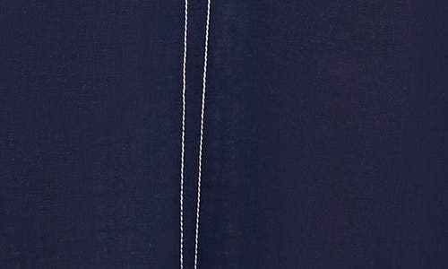 Cece High Waist A-line Maxi Skirt In Blue