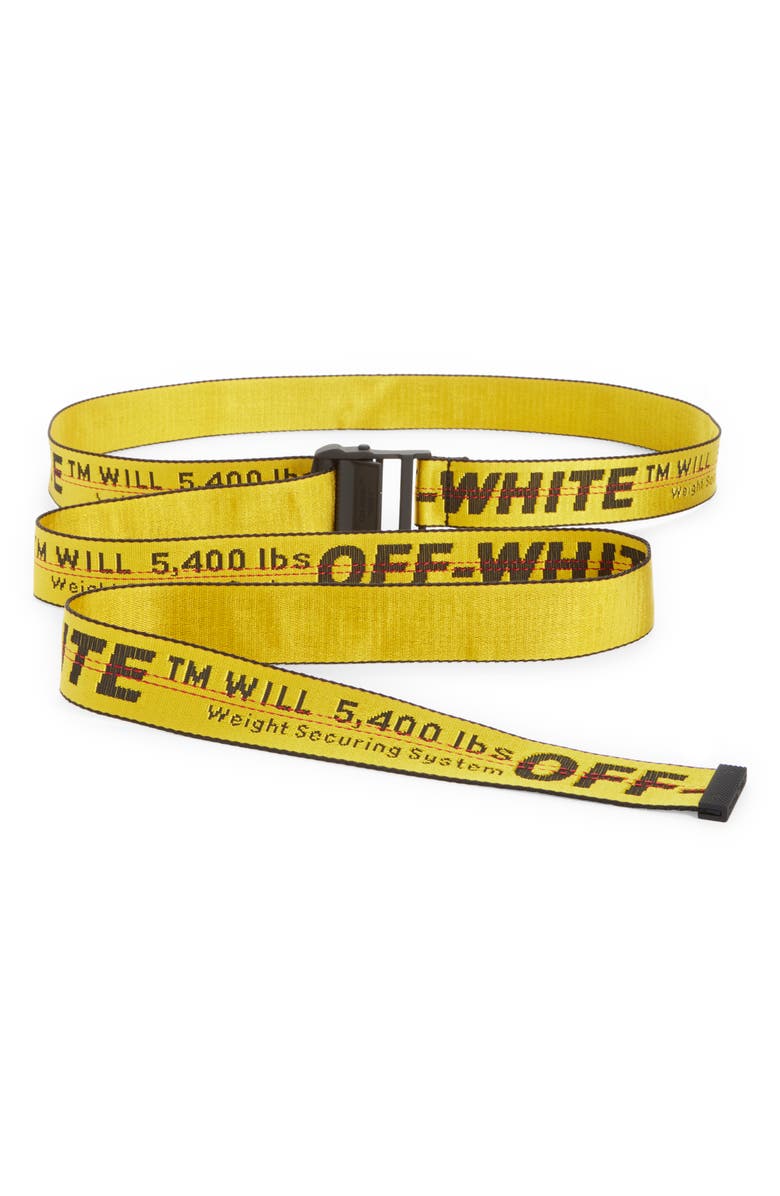 Off-White Classic Industrial Belt, Main, color, 
