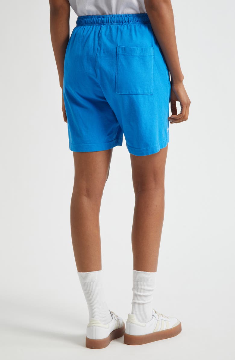 Sporty & Rich UCLA Ivy Fleece Graphic Gym Shorts, Alternate, color, Bruin Blue