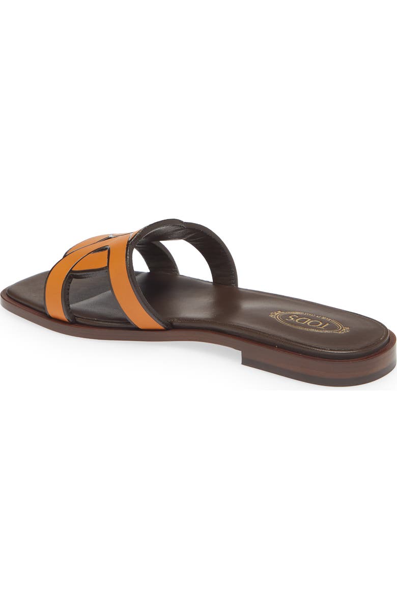 Tod's Kate Chain Detail Slide Sandal, Alternate, color,