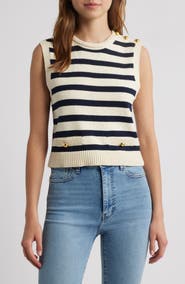 FRAME The Harbor Sleeveless Sweater