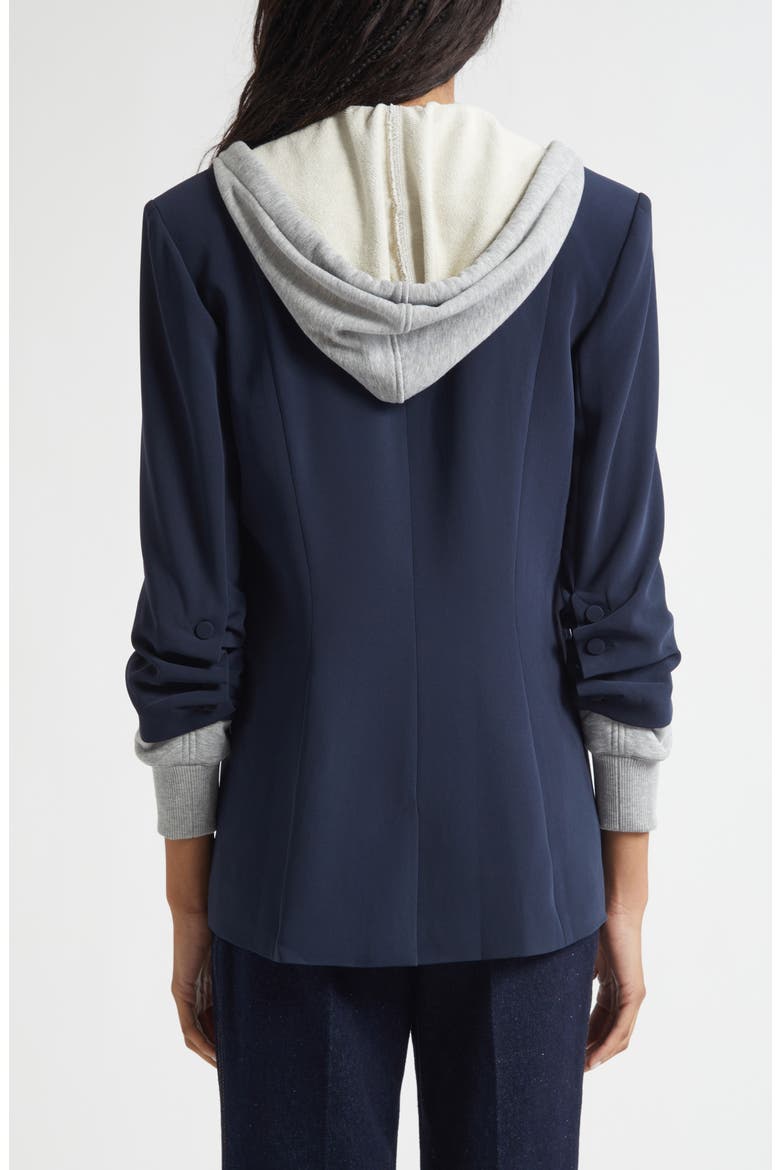 Hooded Khloe Jacket, Alternate, color, NAVY/HEATHER GREY