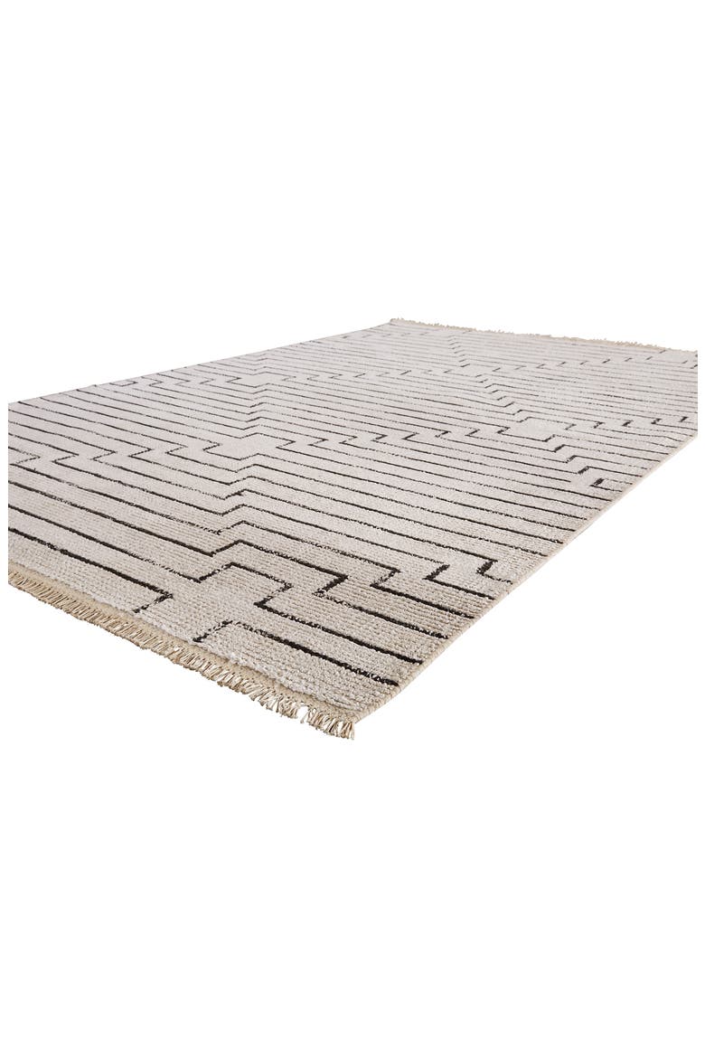 Geo Vapor Rug, Alternate, color, BROWN/ NATURAL