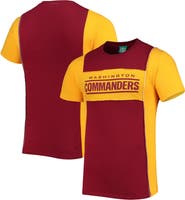 REFRIED APPAREL Men's Refried Apparel Burgundy Washington Commanders Split Side T-Shirt