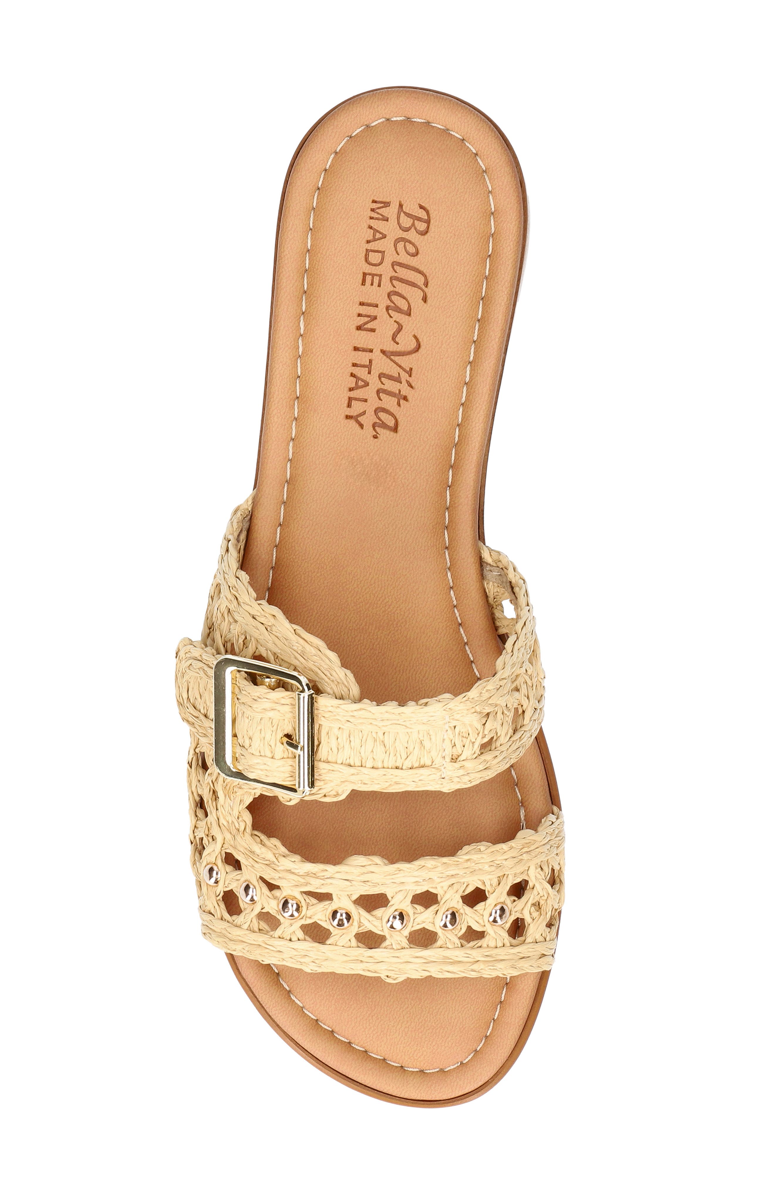 Bar-Italy Wedge Sandal, Alternate, color, NATURAL RAFFIA