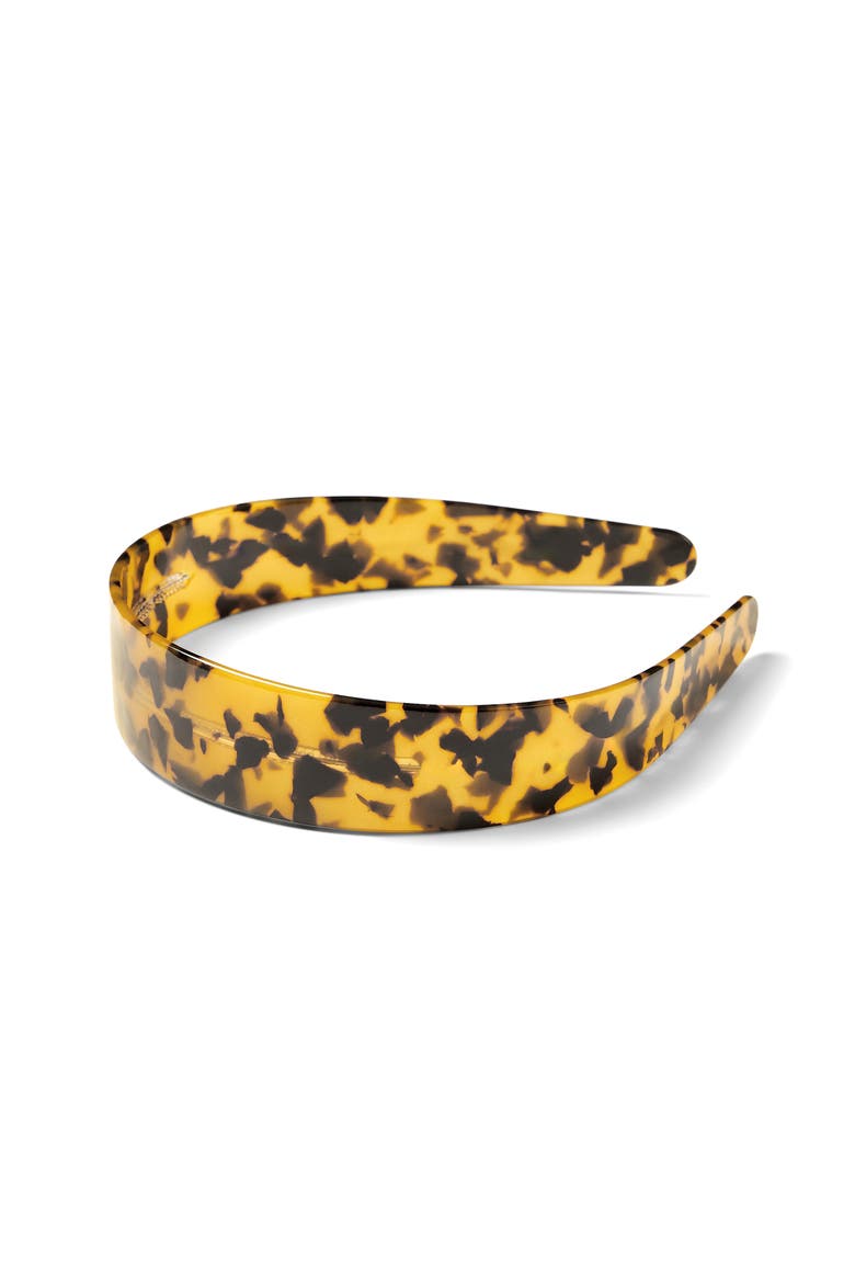 Wide Headband, Main, color, Classic Tortoise