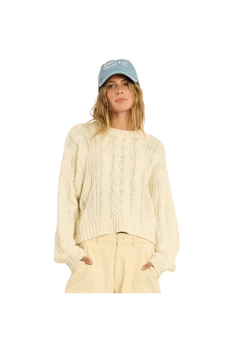 Wandering Sands Crew Sweater - Women's, Main, color, Sea Salt