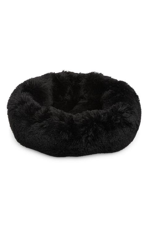 Faux Fur Pet Cuddler Bed