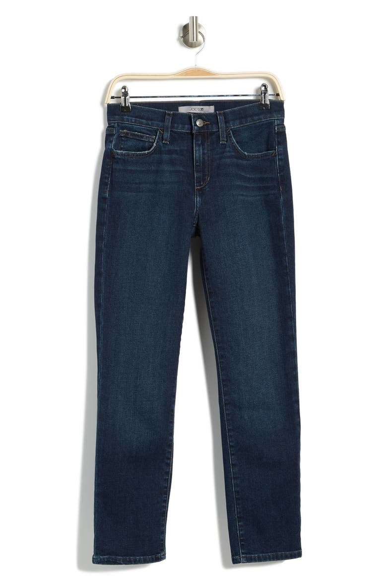 Mid Rise Ankle Straight Leg Jeans, Alternate, color, ESTELA