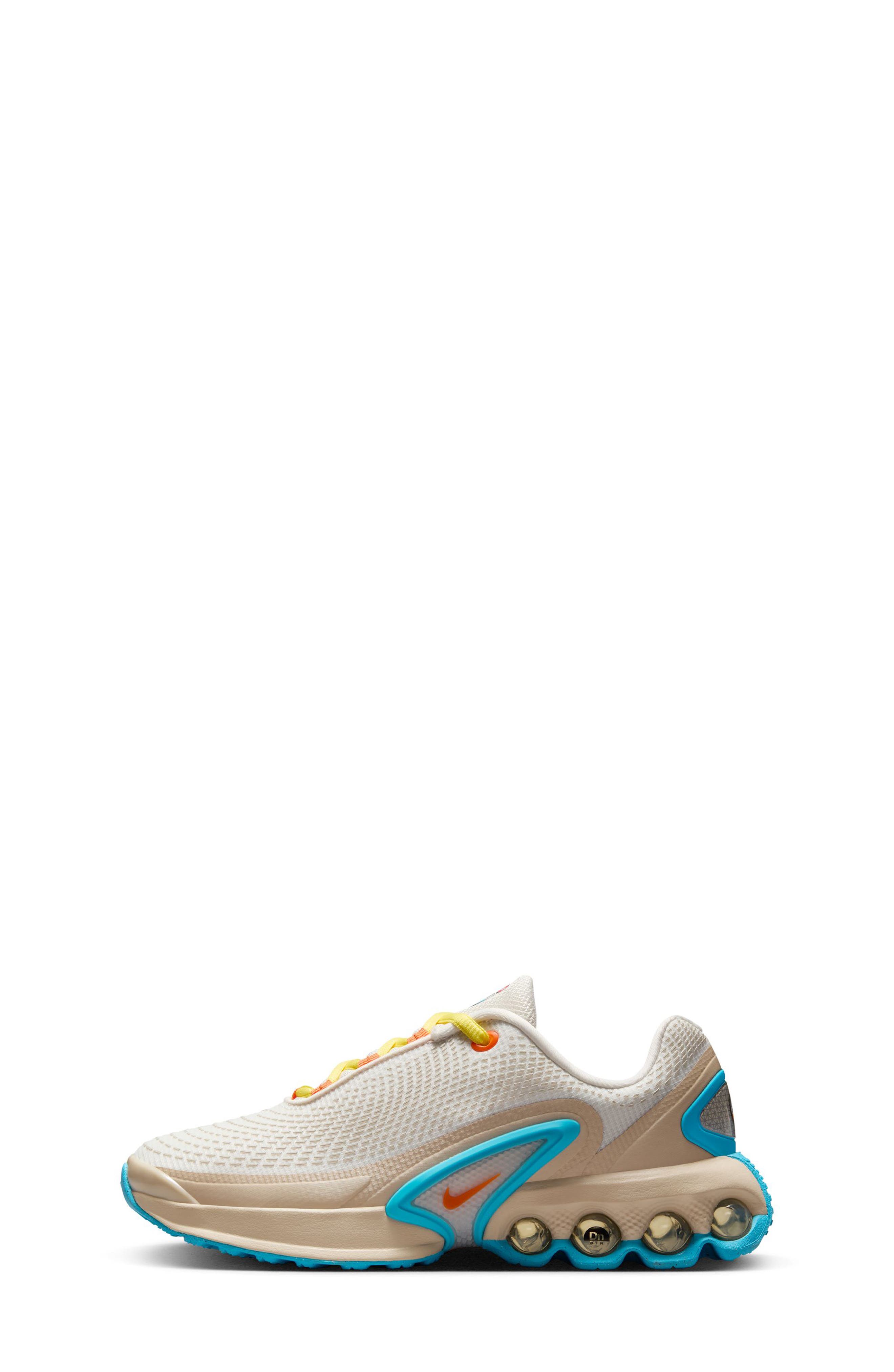 Nike Kids' Air Max Dn Sneaker, Alternate, color, Phantom/ Orange/ Sanddrift