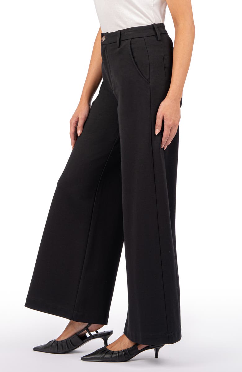 KUT from the Kloth Meg High Waist Super Wide Leg Twill Pants, Alternate, color, 
