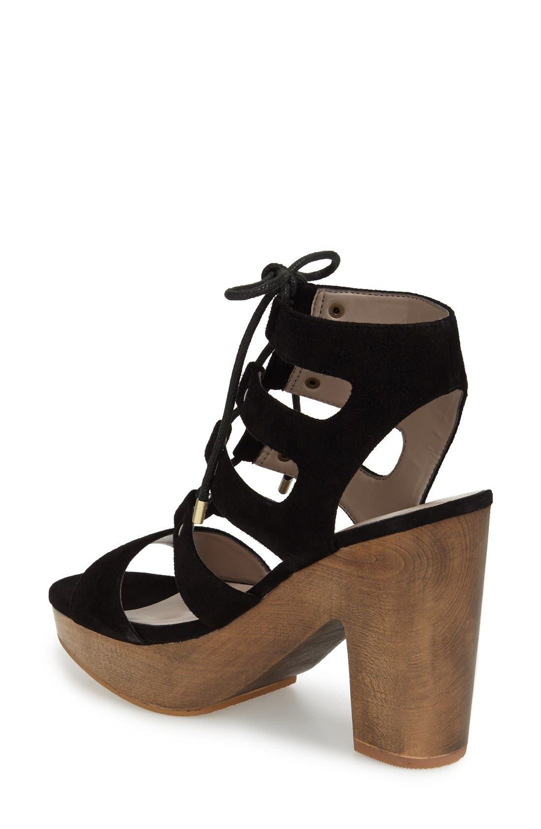 Hinge 'Skylar' Lace-Up Sandal, Alternate, color, 