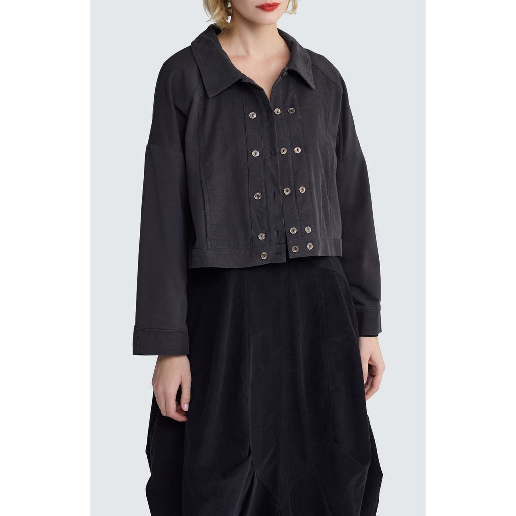 Luukaa Umbra Cropped Structured Jacket
