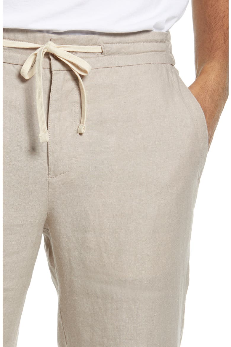 Lightweight Hemp Linen Pants, Alternate, color, DESERT SAND