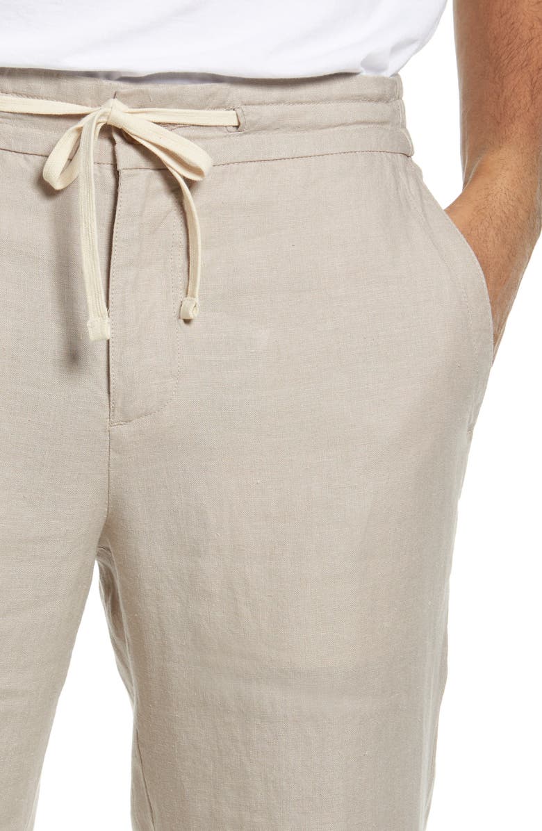 Vince Lightweight Hemp Pants, Alternate, color, Desert Sand