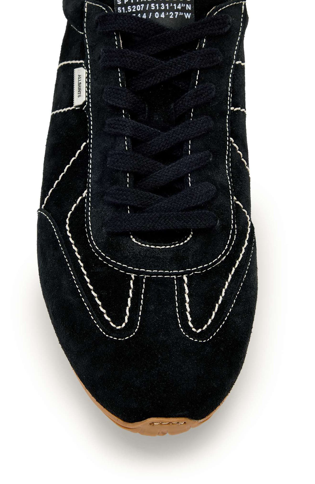 AllSaints Liam Sneaker, Alternate, color, Black