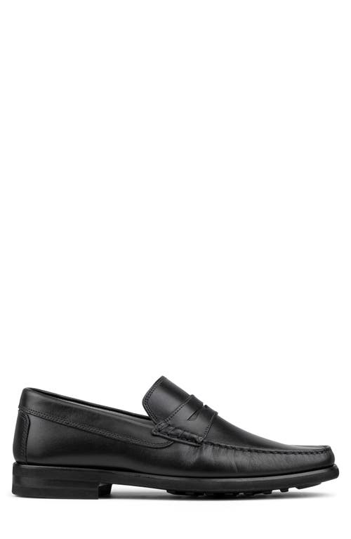 Donald Pliner Penny Loafer In Black