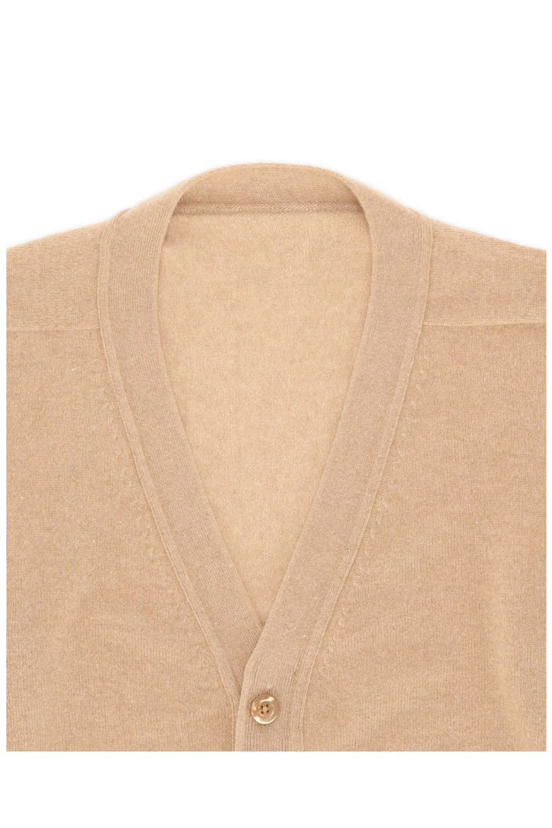 Lynch Cashmere Cardigan, Alternate, color, Beige