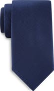 Oak Hill Premium by DXL Big & Tall Solid Silk Tie
