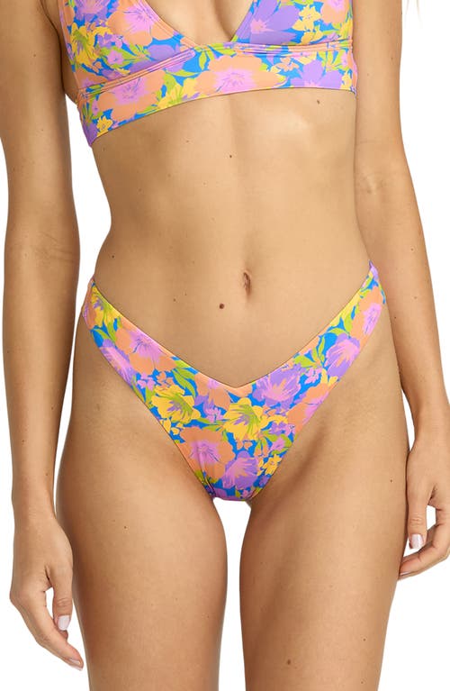 Billabong Beat The Heat V-cut Hike Bikini Bottoms In Multi