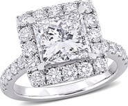 Julianna B. 4-1/3 CTW Lab-Grown Diamond Princess Halo Ring 14k