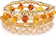 NORDSTROM RACK Assorted 5-Pack Stretch Bracelets