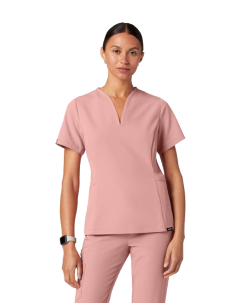 Calix Women's 2-Pocket Tailored V-Neck Scrub Top